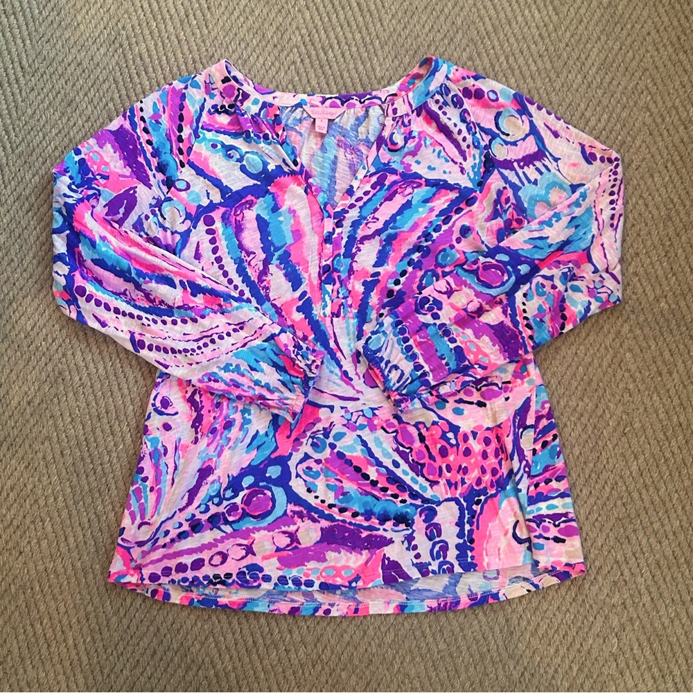 EUC Lilly Pulitzer top,size small